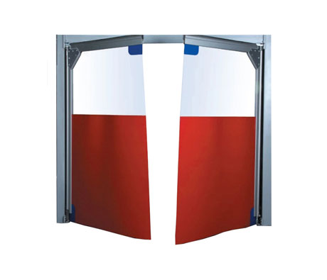 pvc curtain swing door for sale